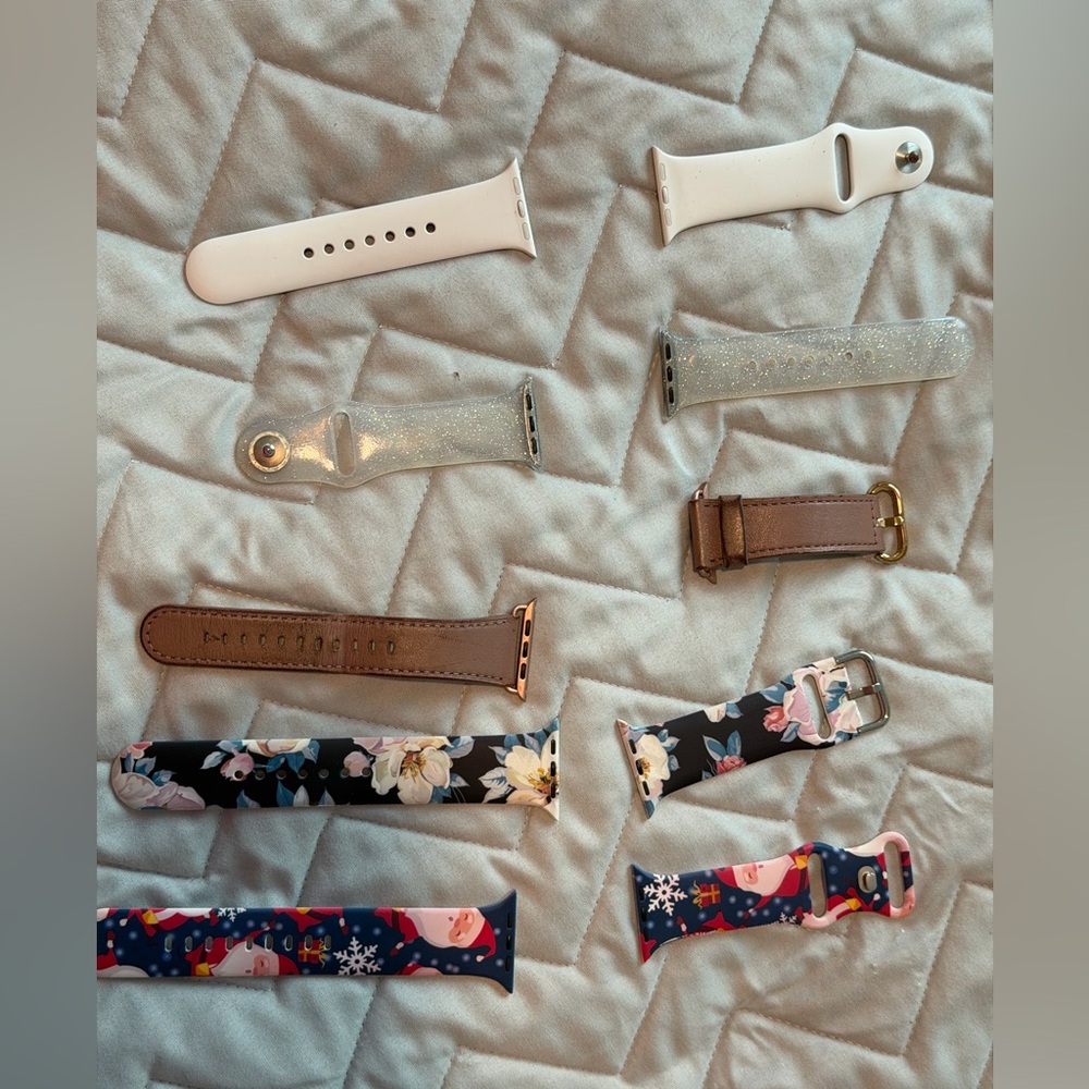 5 Assorted Watch Bands Collection for apple watches